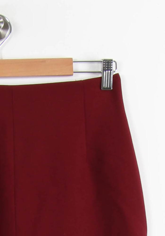 Jupe Crayon Bordeaux - Taille L/40 de la marque Tara Jarmon | PARAD44764 - Vendu par Paradigme - Image 3