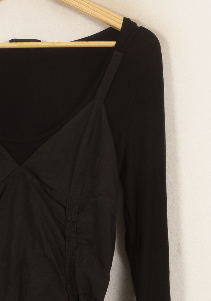 Robe Courte Noire - Taille XXL/44 de la marque IKKS | PARAD63285 - Vendu par Paradigme - Image 3