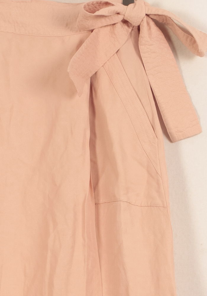 Jupe Portefeuille Rose - Taille L/40 de la marque Sandro | PARAD66453 - Vendu par Paradigme - Image 3