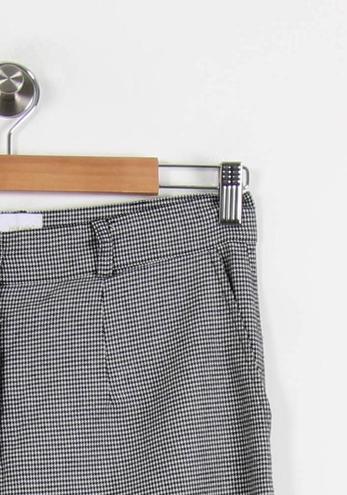 Pantalon À Carreaux Noir et Blanc - Taille M/38 de la marque Petite Mendigote | PARAD67015 - Vendu par Paradigme - Image 3