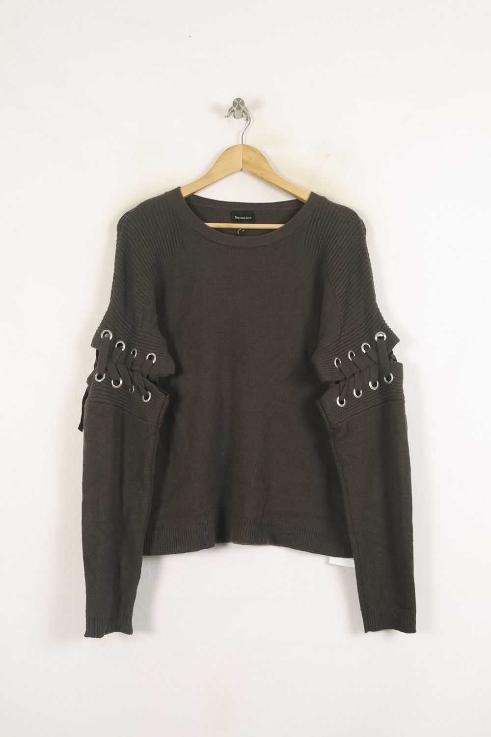 Pull Vert - Taille S/36 de la marque Bérénice | PARAD73289 - Vendu par Paradigme - Image 2