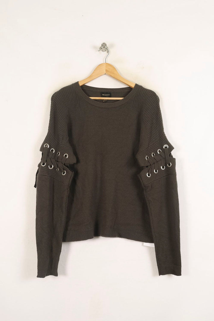 Pull Vert - Taille S/36 de la marque Bérénice | PARAD73289 - Vendu par Paradigme - Image 2