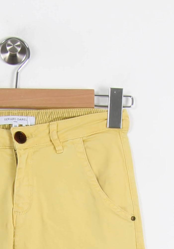 Pantalon Jaune - Taille S/36 de la marque Gerard Darel | PARAD63382 - Vendu par Paradigme - Image 3