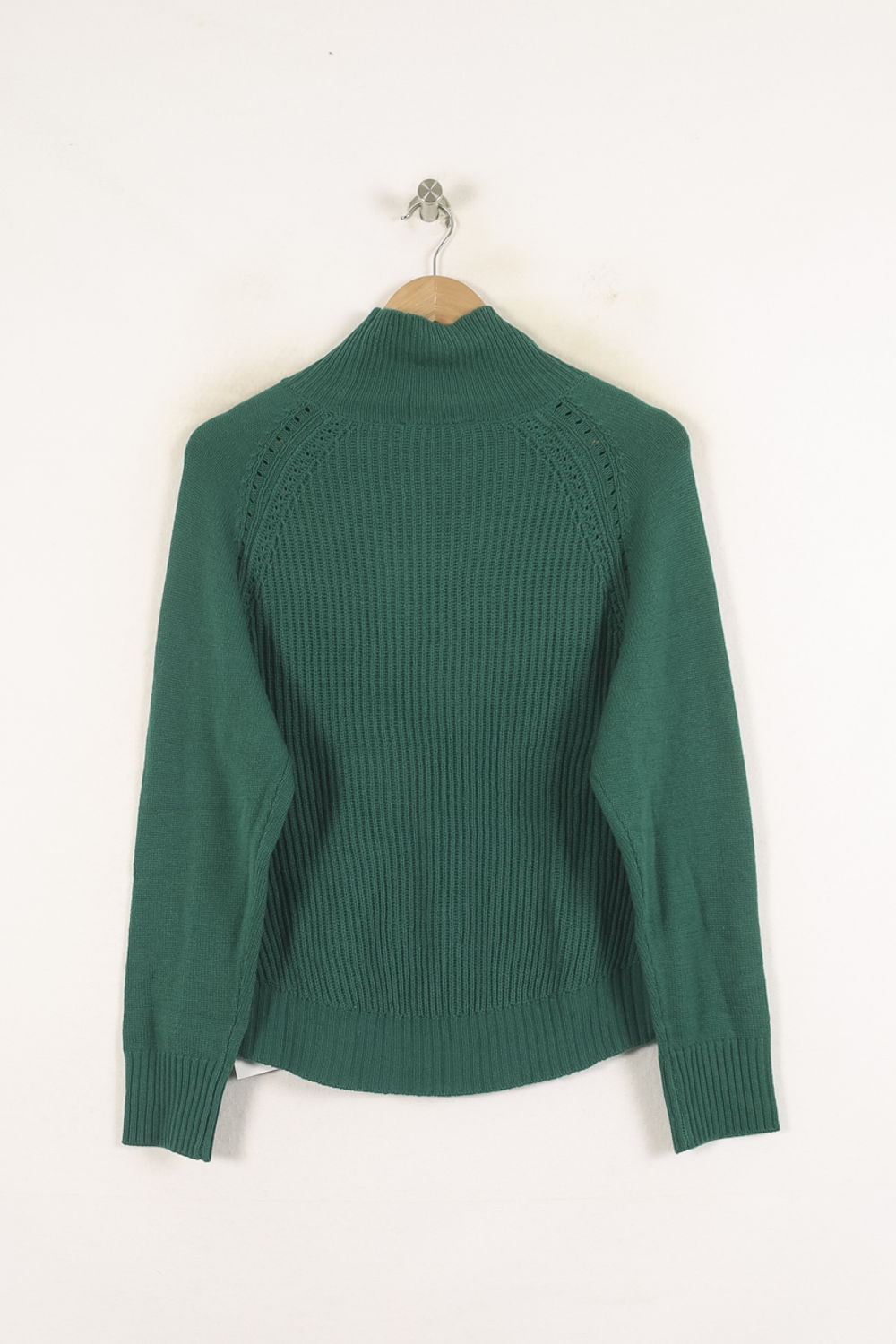 Pull Col Montant Vert - Taille S/36 de la marque Bérénice | PARAD73298 - Vendu par Paradigme - Image 4