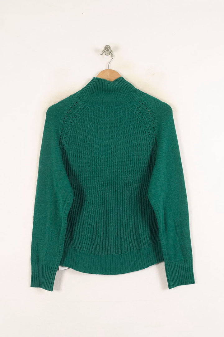 Pull Col Montant Vert - Taille S/36 de la marque Bérénice | PARAD73298 - Vendu par Paradigme - Image 4
