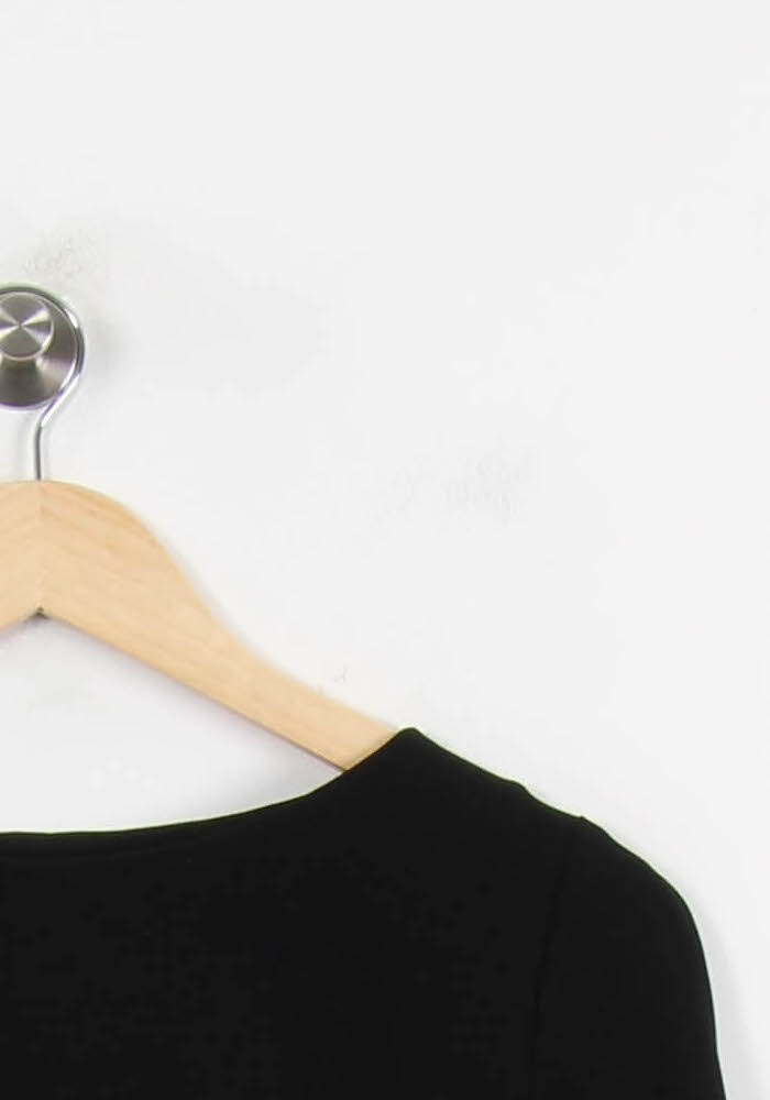 Robe Noire - Taille XS/34 de la marque Claudie Pierlot | PARAD55611 - Vendu par Paradigme - Image 3