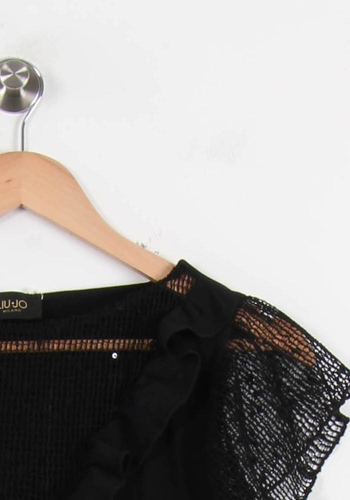 Top Noir - Taille M/38 de la marque Liu Jo | PARAD67151 - Vendu par Paradigme - Image 3
