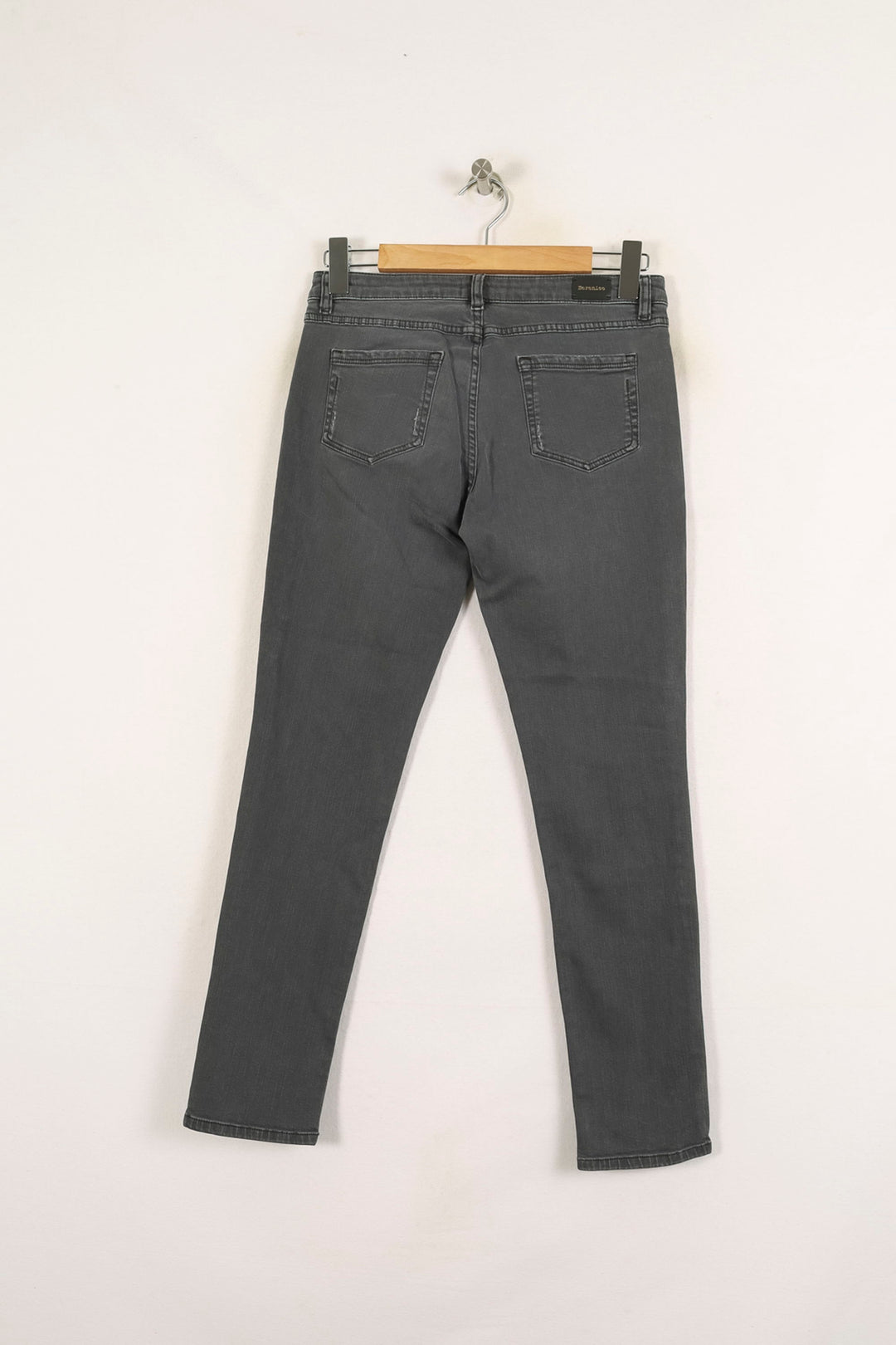 Jean Gris - Taille M/38 de la marque Bérénice | PARAD72642 - Vendu par Paradigme - Image 4