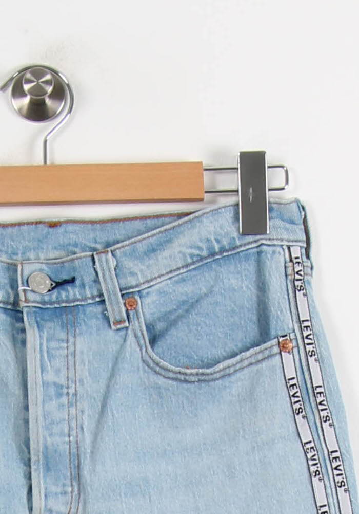 Jean Droit Bleu Clair - Taille M/38 de la marque Levi's | PARAD67261 - Vendu par Paradigme - Image 3