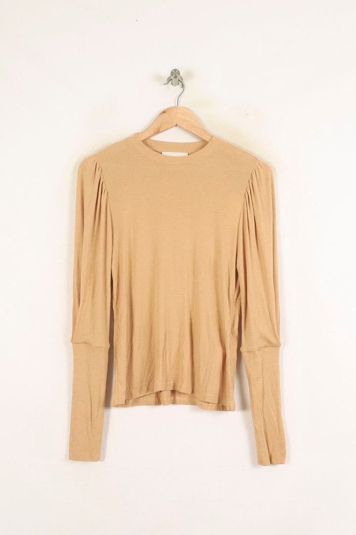 Pull Beige - Taille S/36 de la marque Bérénice | PARAD73279 - Vendu par Paradigme - Image 2