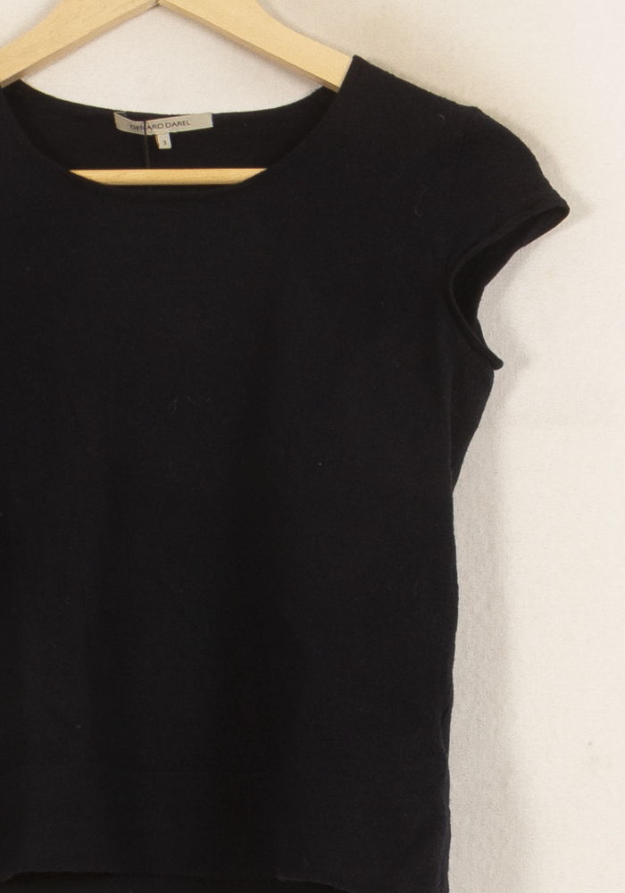 Pull Noir - Taille L/40 de la marque Gerard Darel | PARAD44646 - Vendu par Paradigme - Image 3