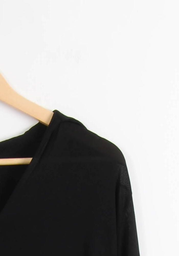 Blouse Noire - Taille M/38 de la marque Filippa K | PARAD65147 - Vendu par Paradigme - Image 3