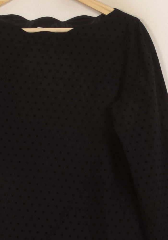 Robe Droite Noire - Taille L/40 de la marque Claudie Pierlot | PARAD39677 - Vendu par Paradigme - Image 3
