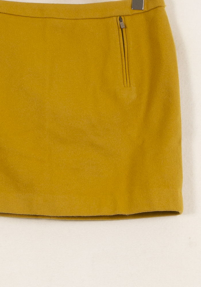 Jupe Courte Jaune - Taille L/40 de la marque Comptoir des Cotonniers | PARAD53558 - Vendu par Paradigme - Image 3
