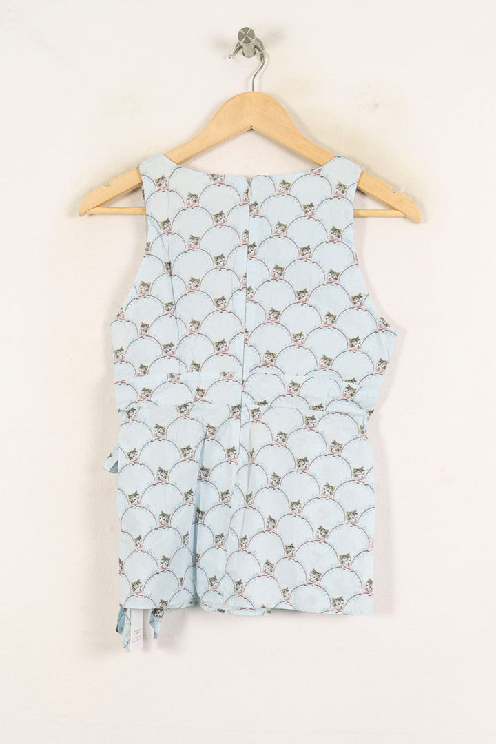 Débardeur Bleu - Taille M/38 de la marque Paul & Joe | PARAD73156 - Vendu par Paradigme - Image 4