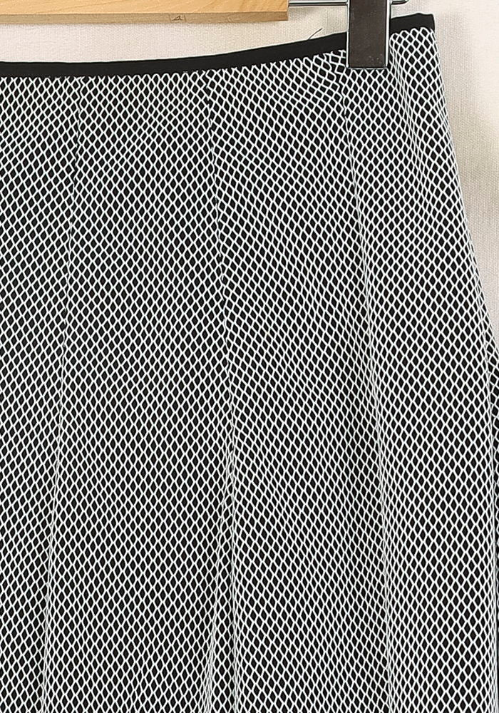 Jupe Courte Noire et Blanche - Taille L/40 de la marque Sandro | PARAD52213 - Vendu par Paradigme - Image 3