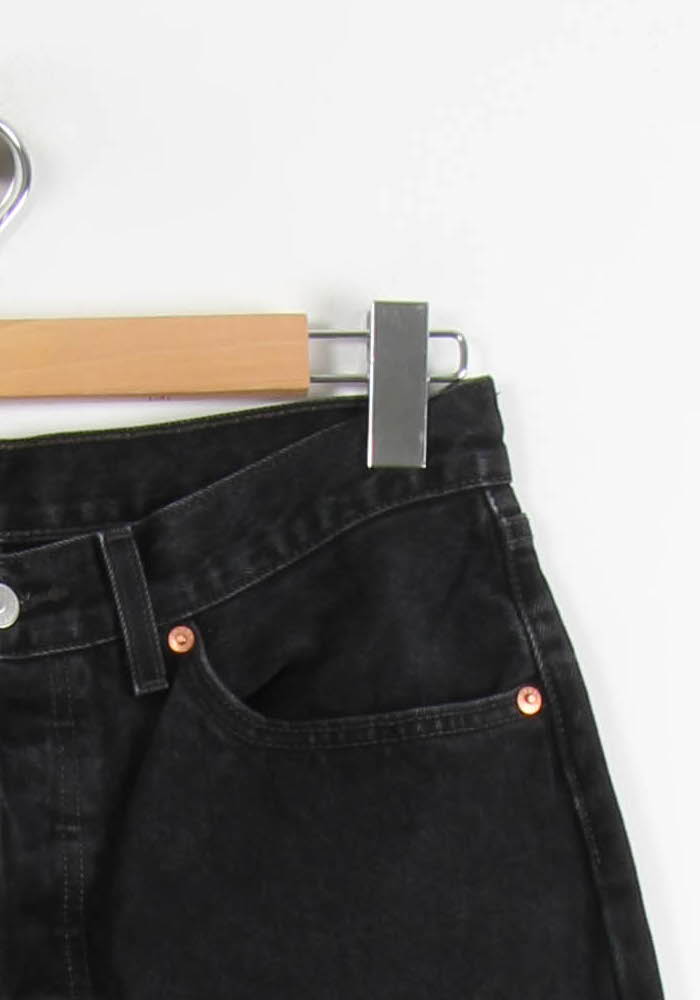 Jean Effilé Noir - Taille L/40 de la marque Levi's | PARAD66615 - Vendu par Paradigme - Image 3