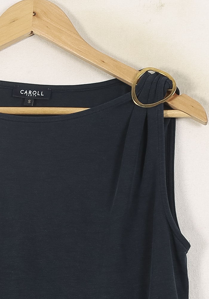 Débardeur Bleu - Taille S/36 de la marque Caroll | PARAD67836 - Vendu par Paradigme - Image 3
