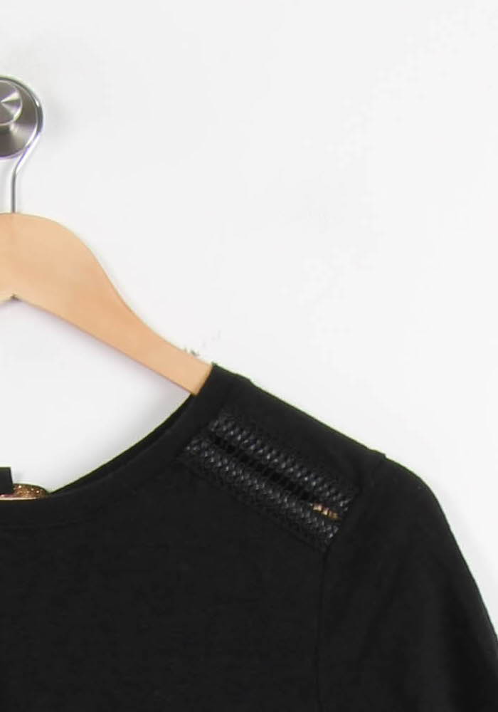 Tee-shirt Noir - Taille L/40 de la marque Maje | PARAD66417 - Vendu par Paradigme - Image 3