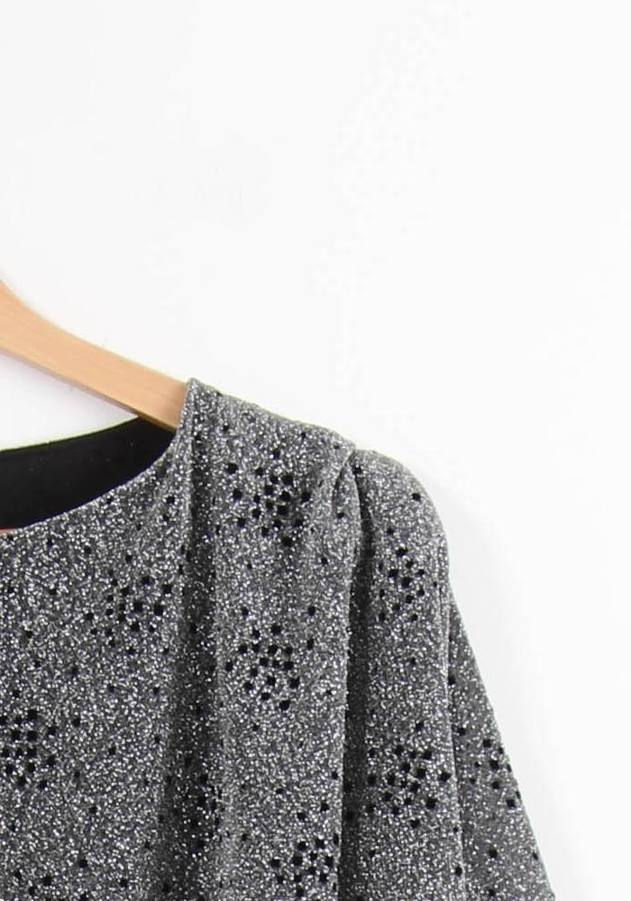 Blouse Grise - Taille S/36 de la marque Des petits hauts | PARAD65210 - Vendu par Paradigme - Image 3