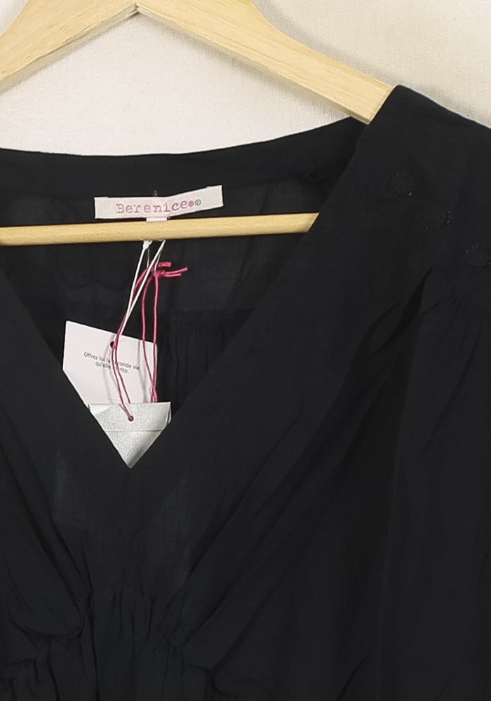 Blouse Noire - Taille S/36 de la marque Bérénice | PARAD67583 - Vendu par Paradigme - Image 3