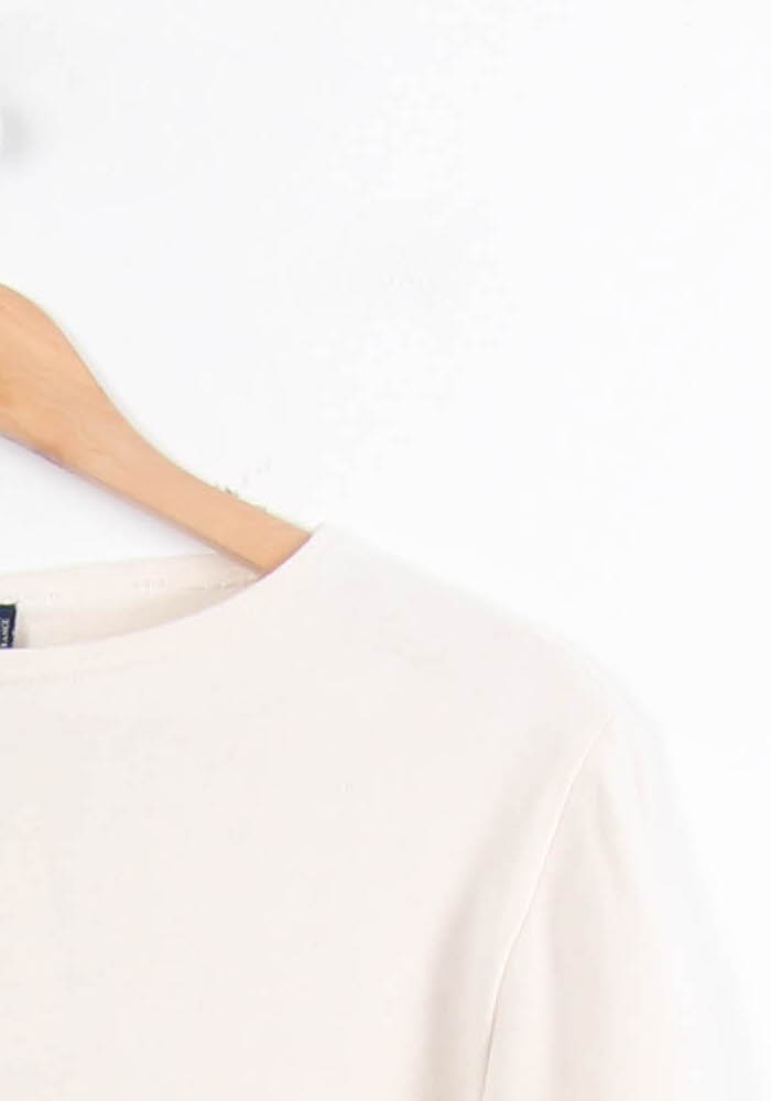 Sweatshirt Blanc - Taille M/38 de la marque Saint James | PARAD39666 - Vendu par Paradigme - Image 3