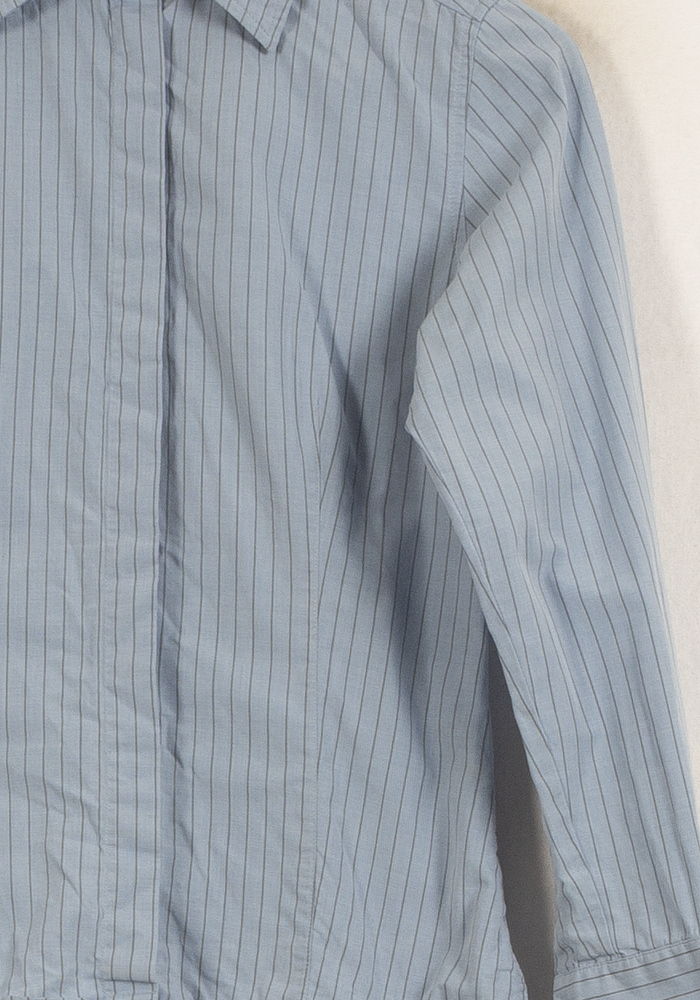 Chemise Bleue - Taille M/38 de la marque Tara Jarmon | PARAD29111 - Vendu par Paradigme - Image 3