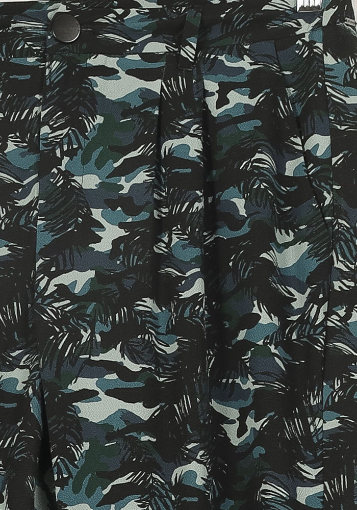 Pantalon Camouflage Vert et Noir - Taille T.U. de la marque IKKS | PARAD46121 - Vendu par Paradigme - Image 3