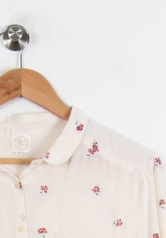 Chemise Blanche et Rouge - Taille S/36 de la marque Des petits hauts | PARAD67131 - Vendu par Paradigme - Image 3