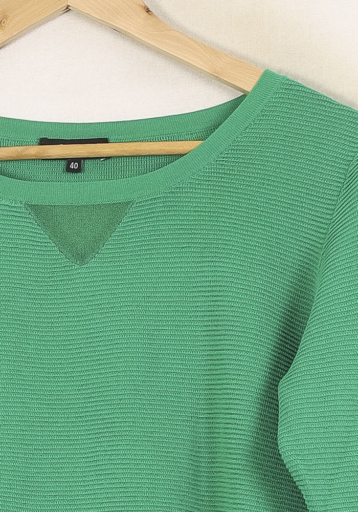 Pull Vert - Taille L/40 de la marque Caroll | PARAD54699 - Vendu par Paradigme - Image 3