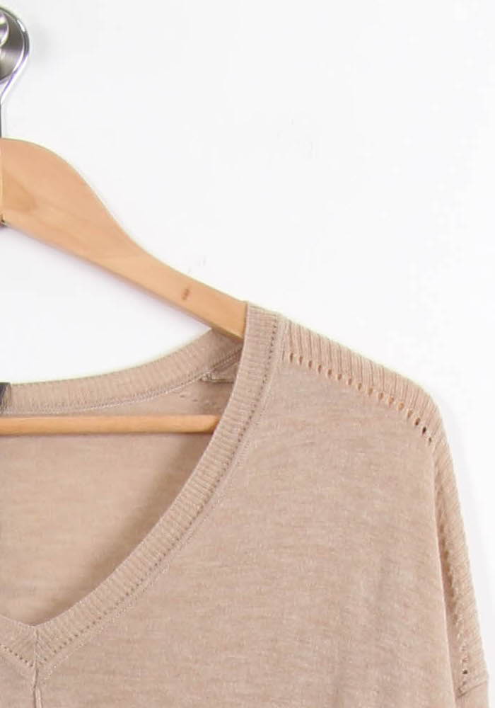 Pull Beige - Taille XS/34 de la marque Karl Marc John | PARAD55358 - Vendu par Paradigme - Image 3