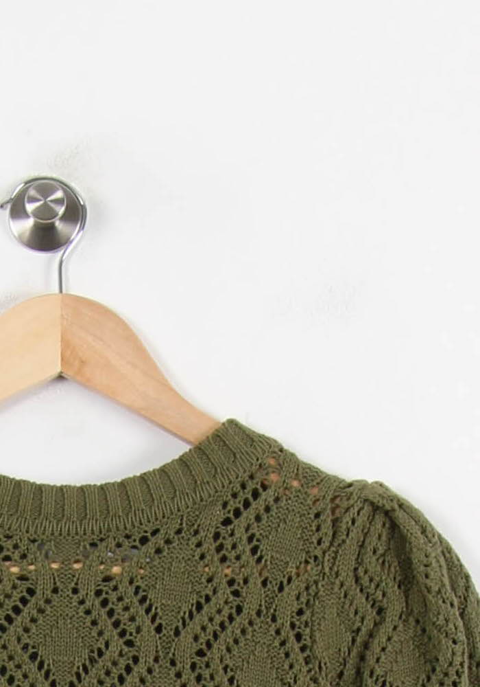 Pull Vert - Taille S/36 de la marque La Petite Etoile | PARAD69522 - Vendu par Paradigme - Image 3