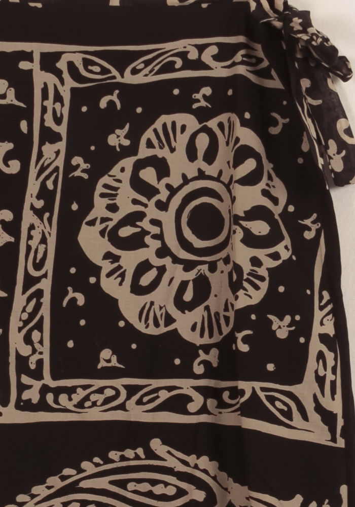 Jupe Noire et Beige - Taille M/38 de la marque La Fée Maraboutée | PARAD53597 - Vendu par Paradigme - Image 3