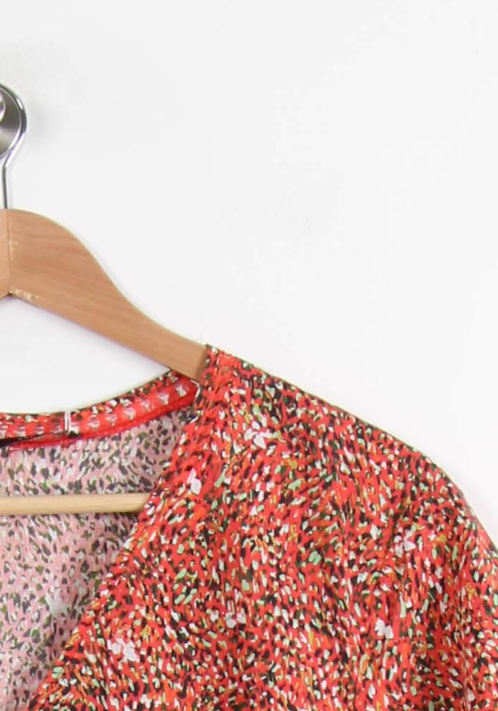 Robe Courte Rouge - Taille L/40 de la marque One Step | PARAD66527 - Vendu par Paradigme - Image 3