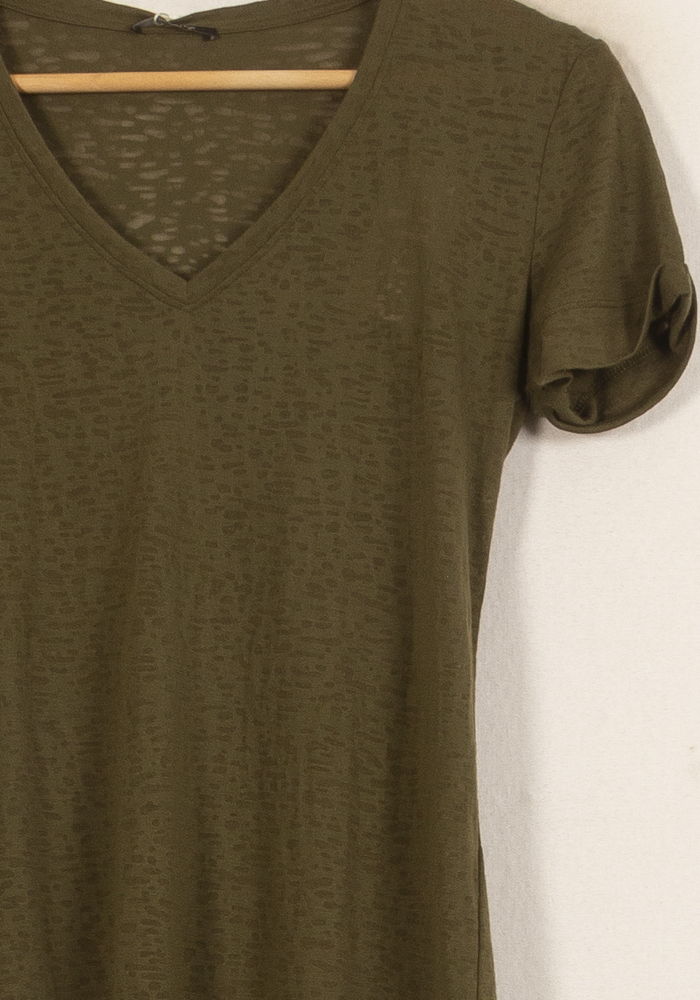 Tee-shirt Vert - Taille XS/34 de la marque One Step | PARAD62614 - Vendu par Paradigme - Image 3