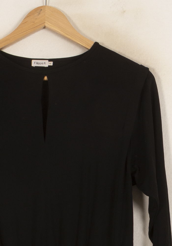 Robe Midi Noire - Taille XS/34 de la marque Filippa K | PARAD50001 - Vendu par Paradigme - Image 3