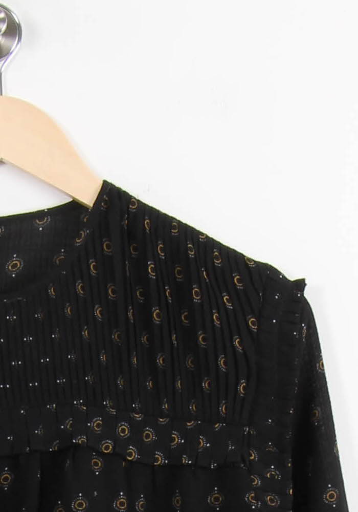 Blouse Noire - Taille M/38 de la marque Sessùn | RVLI1118 - Vendu par Paradigme - Image 3