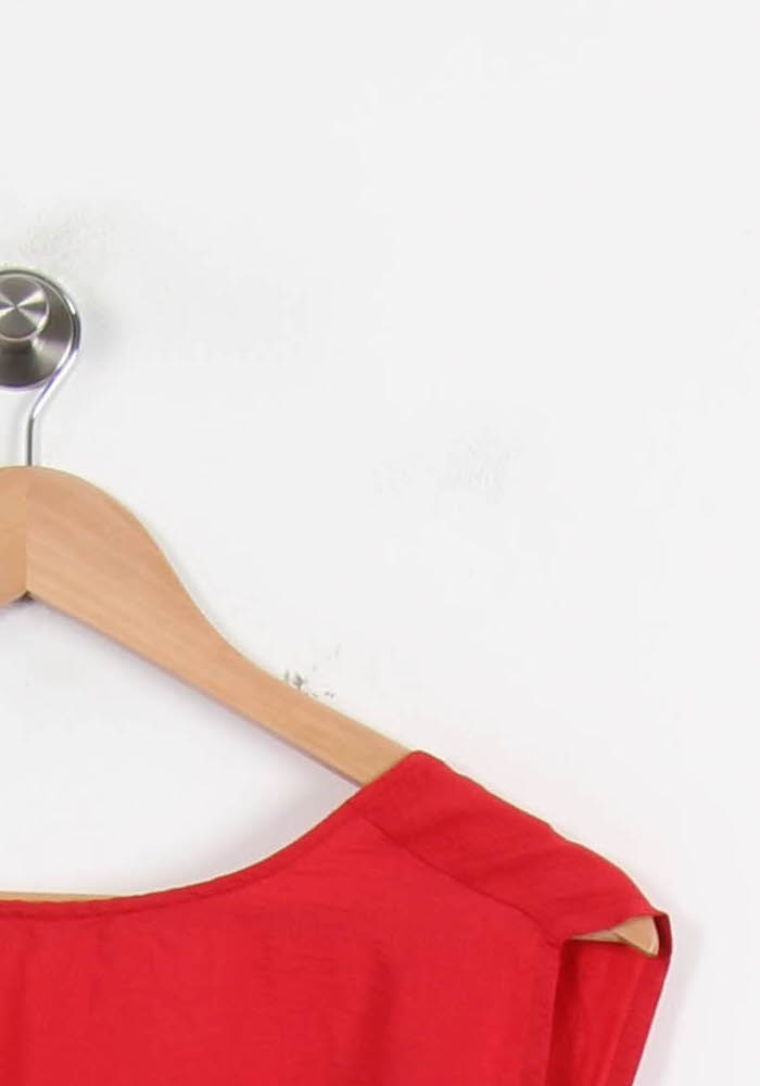Robe Courte Rouge - Taille XS/34 de la marque Sessùn | PARAD67863 - Vendu par Paradigme - Image 3