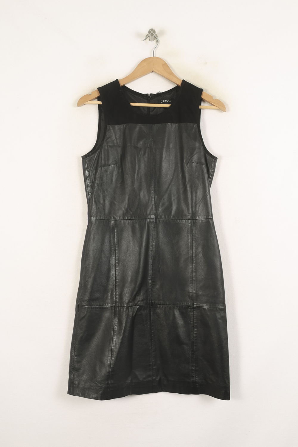 Robe Sans Manches Noire - Taille S/36 de la marque Caroll | PARAD56307 - Vendu par Paradigme - Image 2