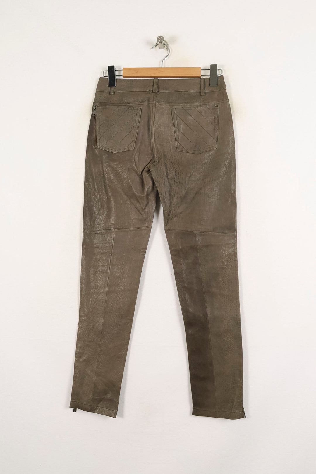 Pantalon Skinny Beige - Taille S/36 de la marque Bérénice | PARAD72679 - Vendu par Paradigme - Image 4