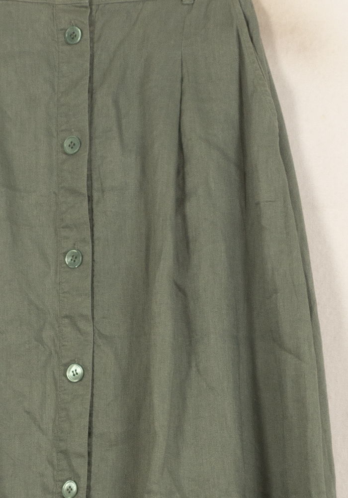 Jupe Boutonnée Vert - Taille S/36 de la marque Comptoir des Cotonniers | PARAD63769 - Vendu par Paradigme - Image 3