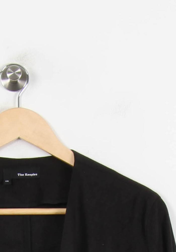 Veste Noire - Taille S/36 de la marque The Kooples | PARAD69498 - Vendu par Paradigme - Image 3