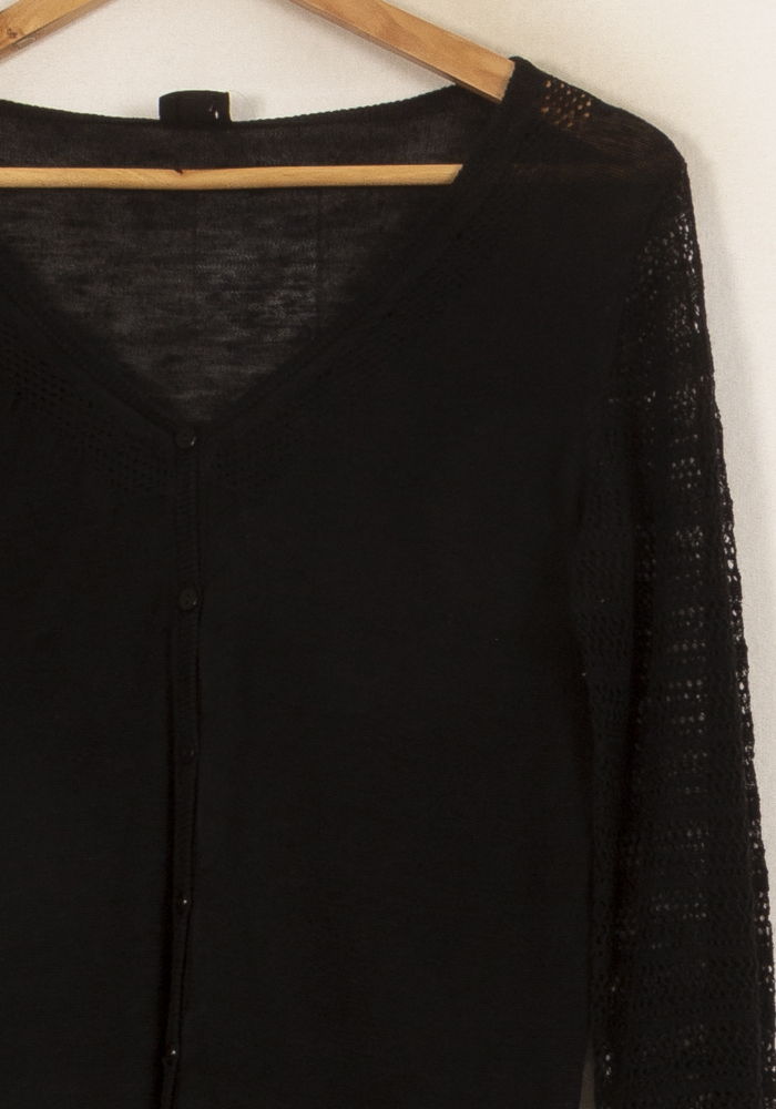 Cardigan Noir - Taille XS/34 de la marque Ekyog | PARAD51805 - Vendu par Paradigme - Image 3