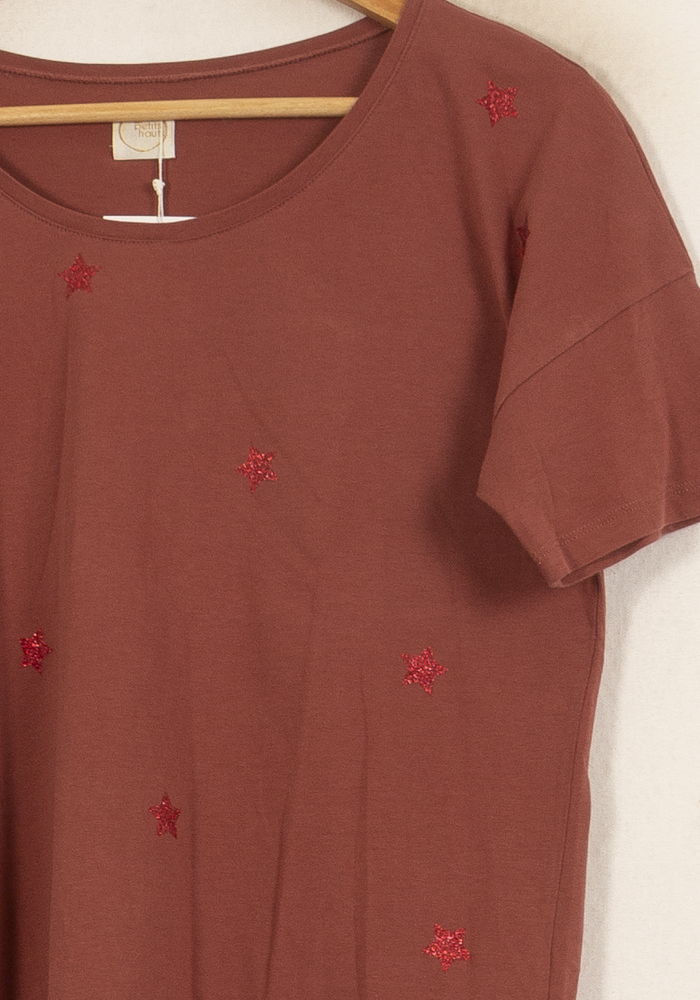 Tee-shirt Marron - Taille S/36 de la marque Des petits hauts | PARAD63789 - Vendu par Paradigme - Image 3
