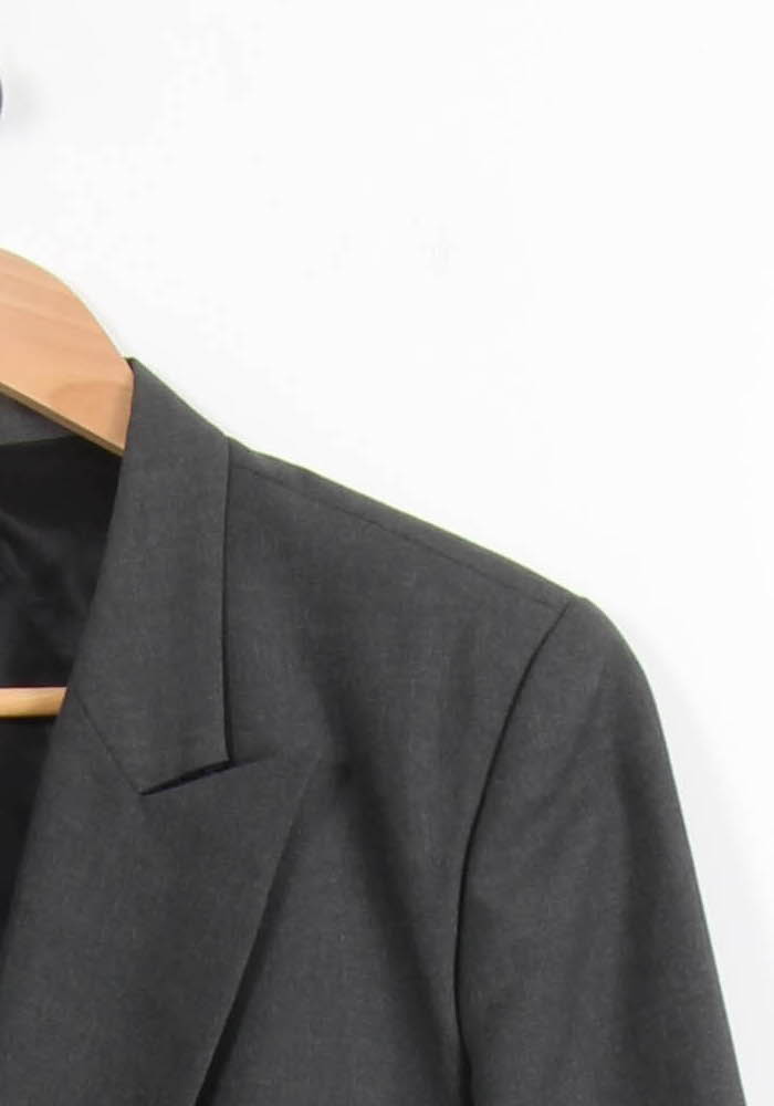 Blazer Gris - Taille S/36 de la marque Agnès b. | PARAD62413 - Vendu par Paradigme - Image 3