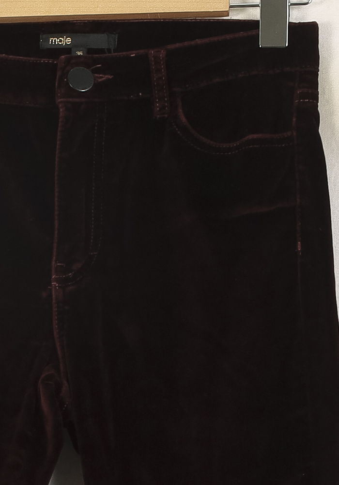Pantalon Bordeaux - Taille S/36 de la marque Maje | PARAD49132 - Vendu par Paradigme - Image 3