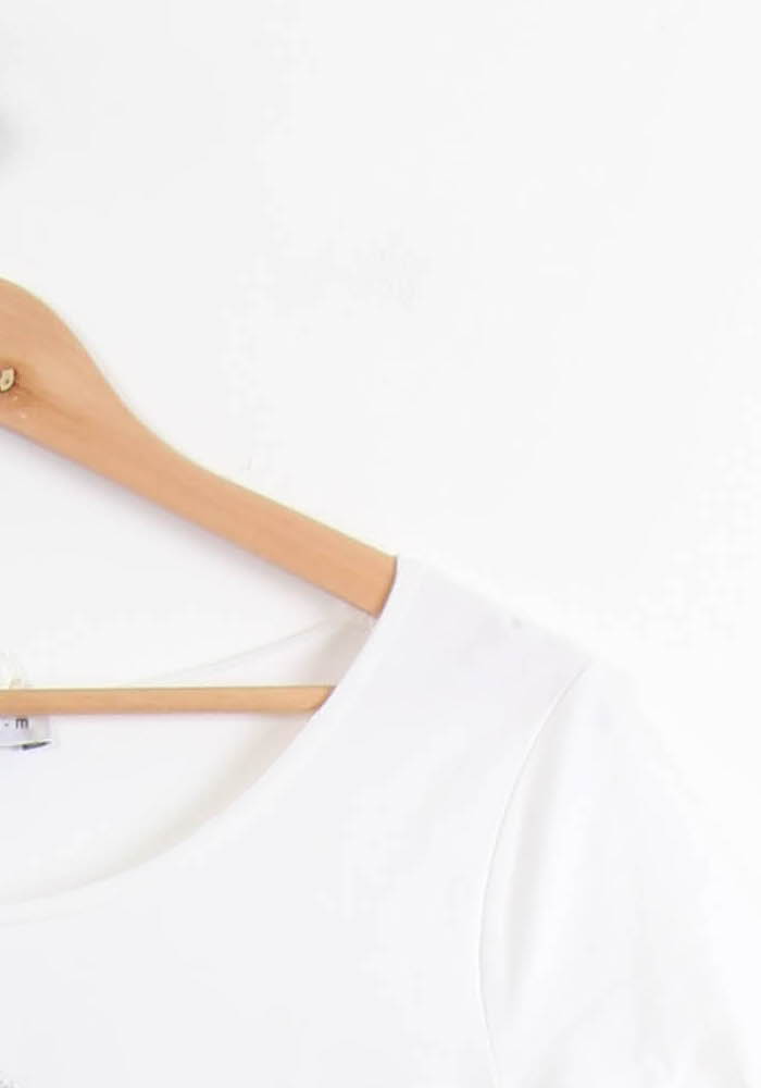 Tee-shirt Blanc et Rouge - Taille M/38 de la marque Marina Rinaldi | PARAD44711 - Vendu par Paradigme - Image 3