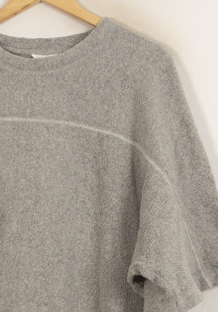 Sweatshirt Gris - Taille L/40 de la marque American Vintage | PARAD66483 - Vendu par Paradigme - Image 3