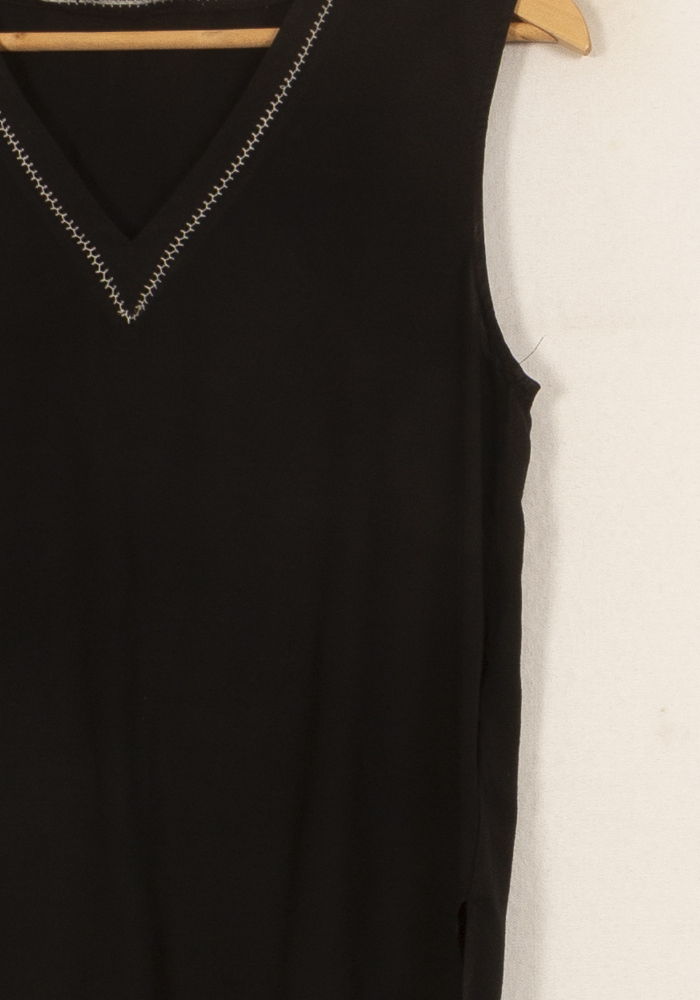 Débardeur Noir - Taille S/36 de la marque Maje | PARAD53242 - Vendu par Paradigme - Image 3