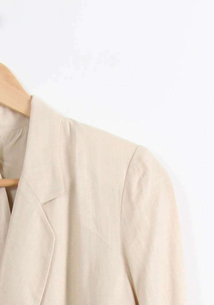 Blazer Beige - Taille M/38 de la marque La Petite Etoile | PARAD64289 - Vendu par Paradigme - Image 3